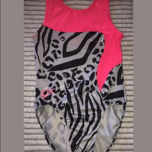 Girls GK Elite Gymnastics Leotard - Picture 1 of 5